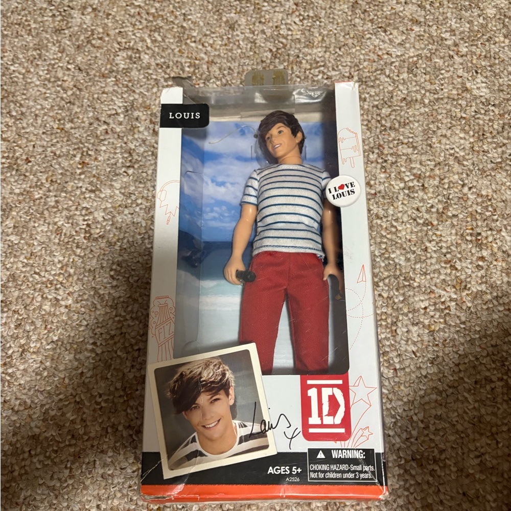 1D Louis Doll with Red Pants